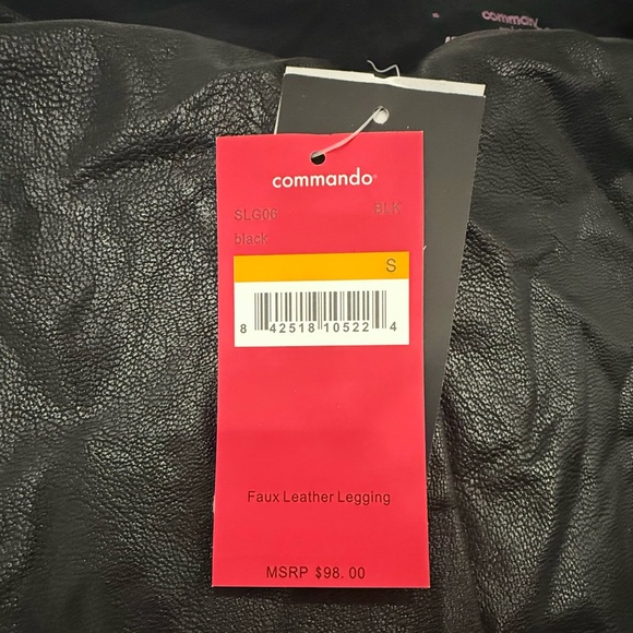 Commando Faux Leather Legging (Size S) – NWT - Picture 3 of 3